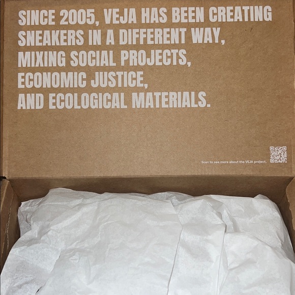 NEW Veja Campo Chromefree Leather Nacre - Picture 4 of 14